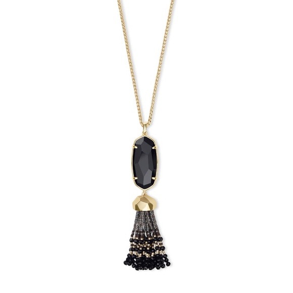 Kendra Scott Jewelry - NWT Kendra Scott Eva necklace in black opaque